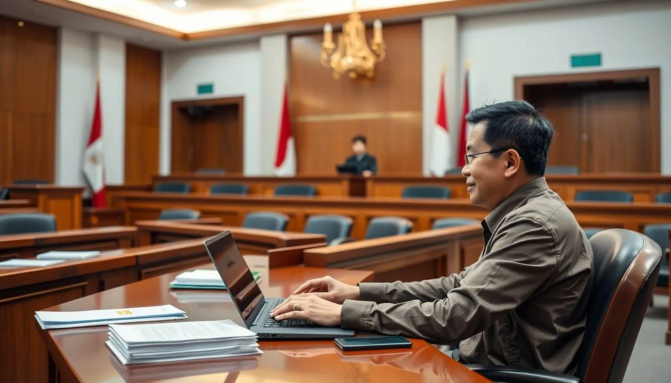 Langkah-langkah Pendaftaran Cerai Online (c) Ilustrasi AI