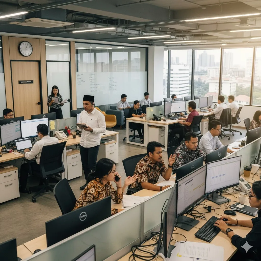 FAQ (Frequently Asked Questions) (c) Ilustrasi AI