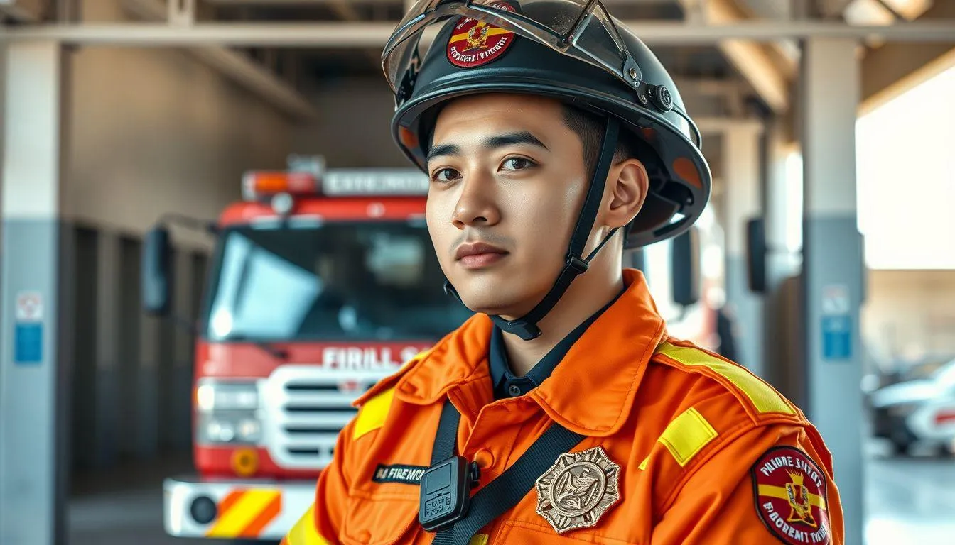 Jenjang Karier dan Gaji Petugas Damkar (c) Ilustrasi AI