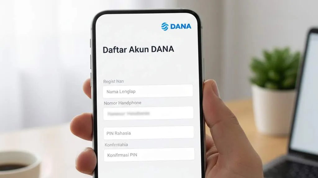 Persyaratan Dasar Cara Daftar DANA (c) Ilustrasi AI