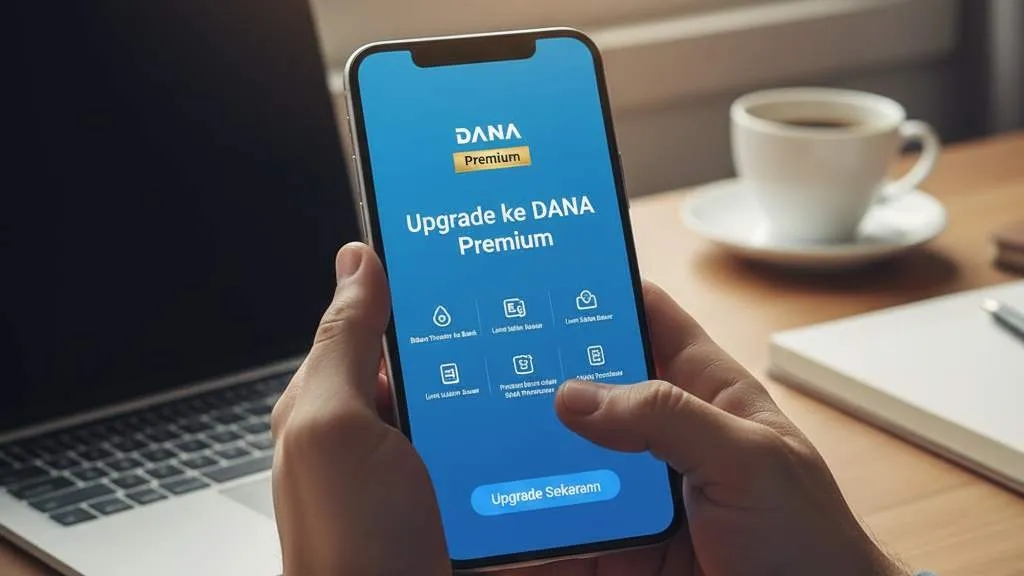 Verifikasi Akun dan Upgrade ke DANA Premium (c) Ilustrasi AI
