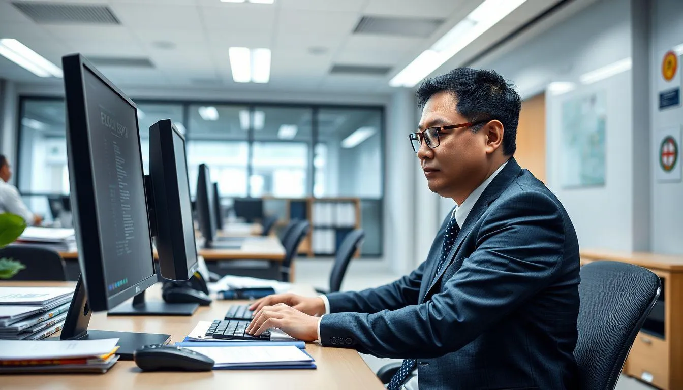 Pengelolaan Data Awal Setelah Registrasi (c) Ilustrasi AI