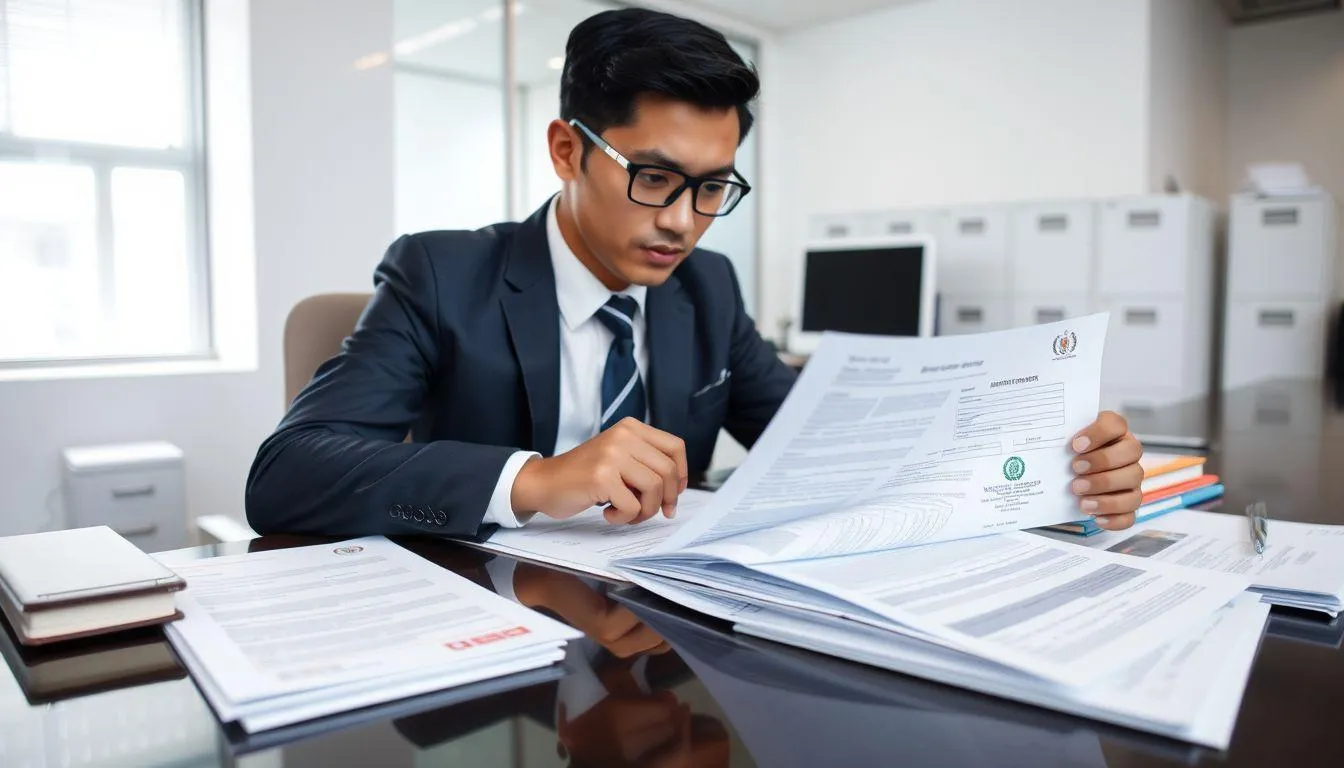 Dokumen yang Diperlukan untuk Pendaftaran (c) Ilustrasi AI