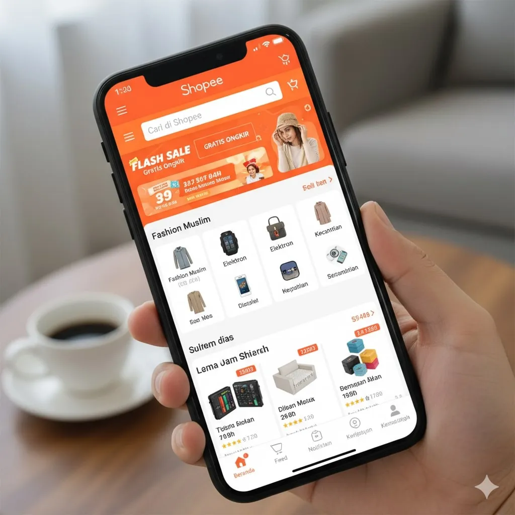 Pengertian dan Pentingnya Memiliki Akun Shopee (c) Ilustrasi AI
