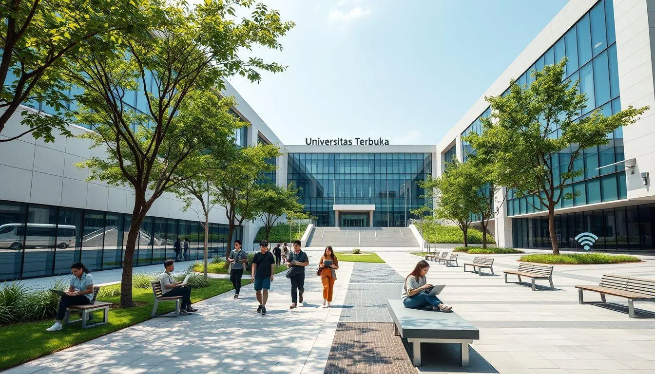 Pengertian dan Sistem Pendaftaran Universitas Terbuka (c) Ilustrasi AI