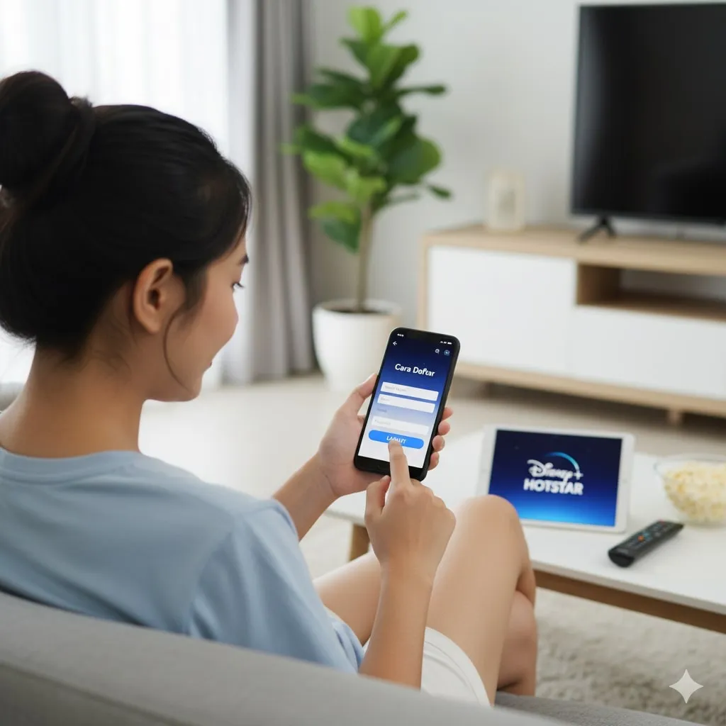 Apa Itu Disney+ Hotstar dan Mengapa Populer di Indonesia (c) Ilustrasi AI