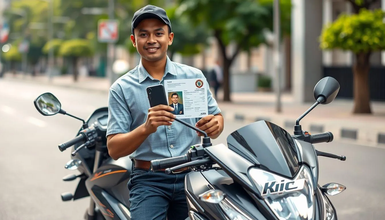 Syarat Daftar Driver InDriver Motor (c) Ilustrasi AI