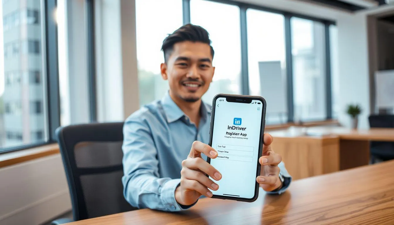 Langkah-Langkah Cara Daftar Driver InDriver (c) Ilustrasi AI