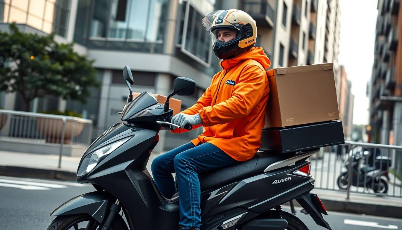 Pengertian dan Konsep Driver Lalamove Motor (c) Ilustrasi AI