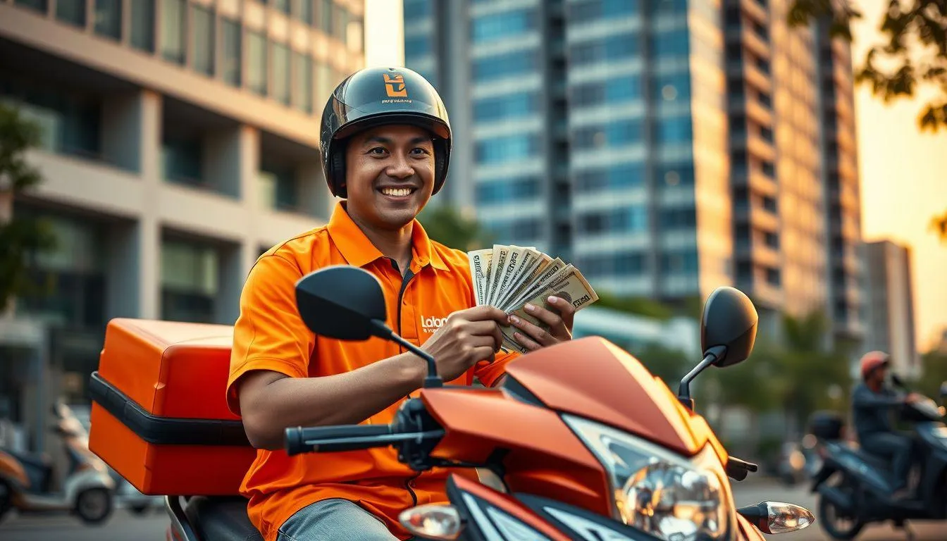 Keuntungan dan Benefit Menjadi Driver Lalamove Motor (c) Ilustrasi AI