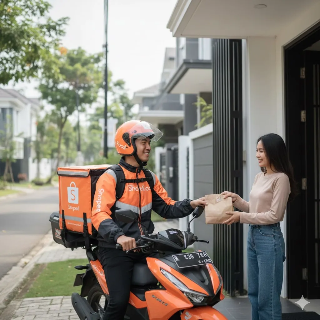 Tips Sukses Menjadi Driver ShopeeFood (c) Ilustrasi AI