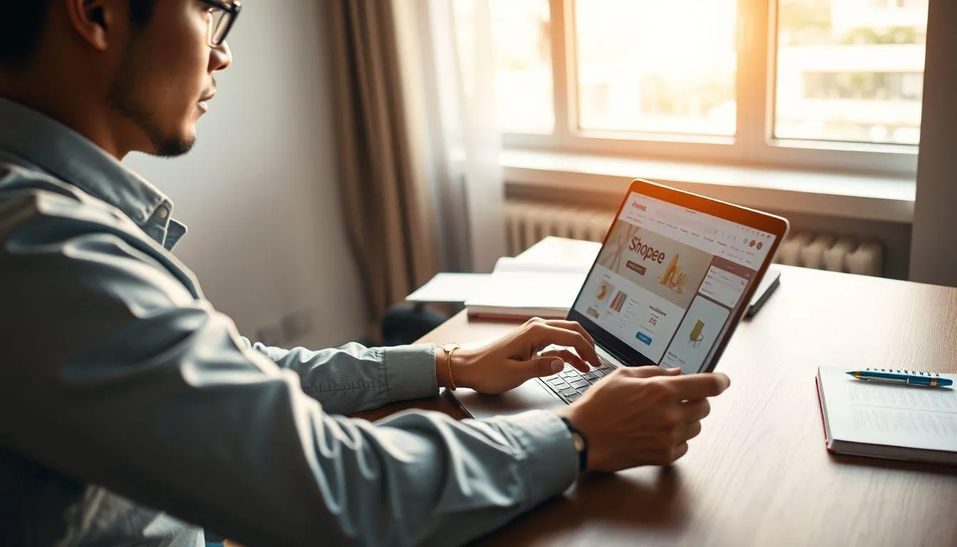 Langkah-Langkah Cara Daftar Dropship Shopee (c) Ilustrasi AI