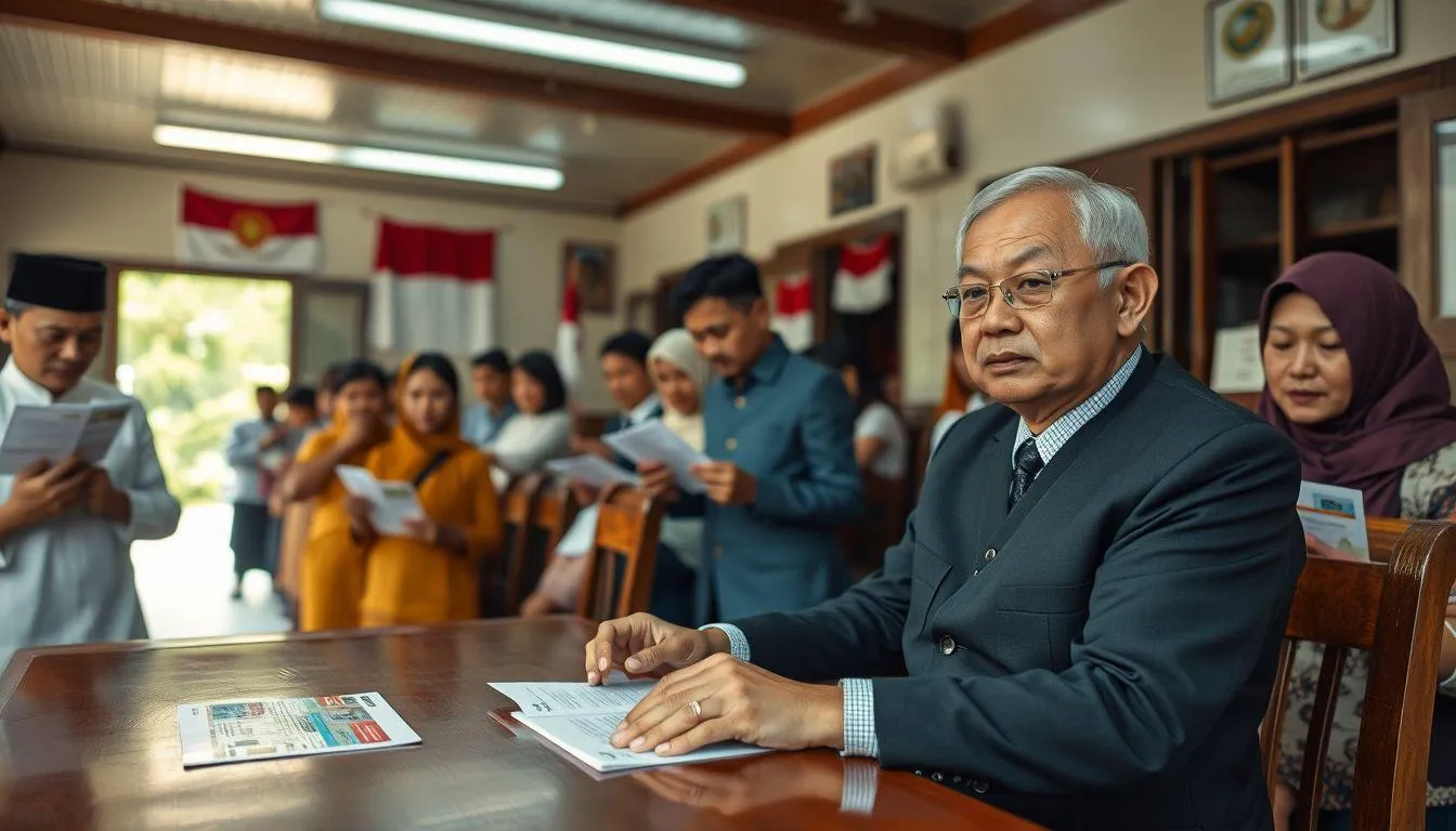 Cara Daftar DTKS Secara Offline (c) Ilustrasi AI