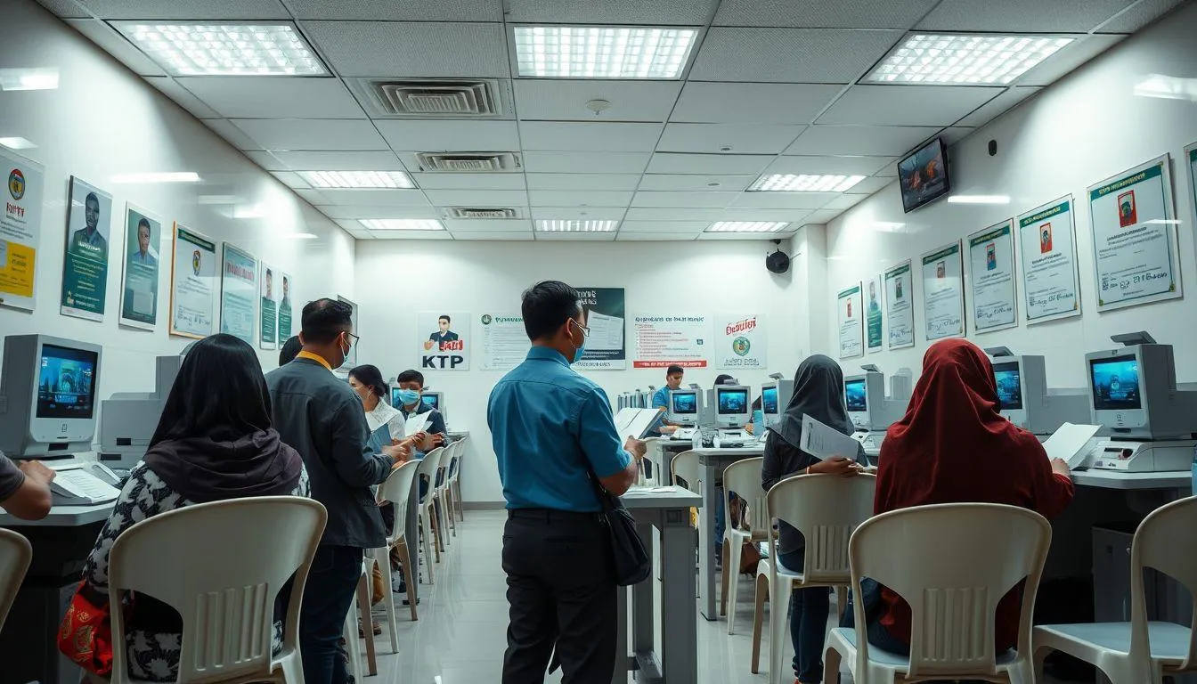 Prosedur Pembuatan E-KTP Offline (c) Ilustrasi AI