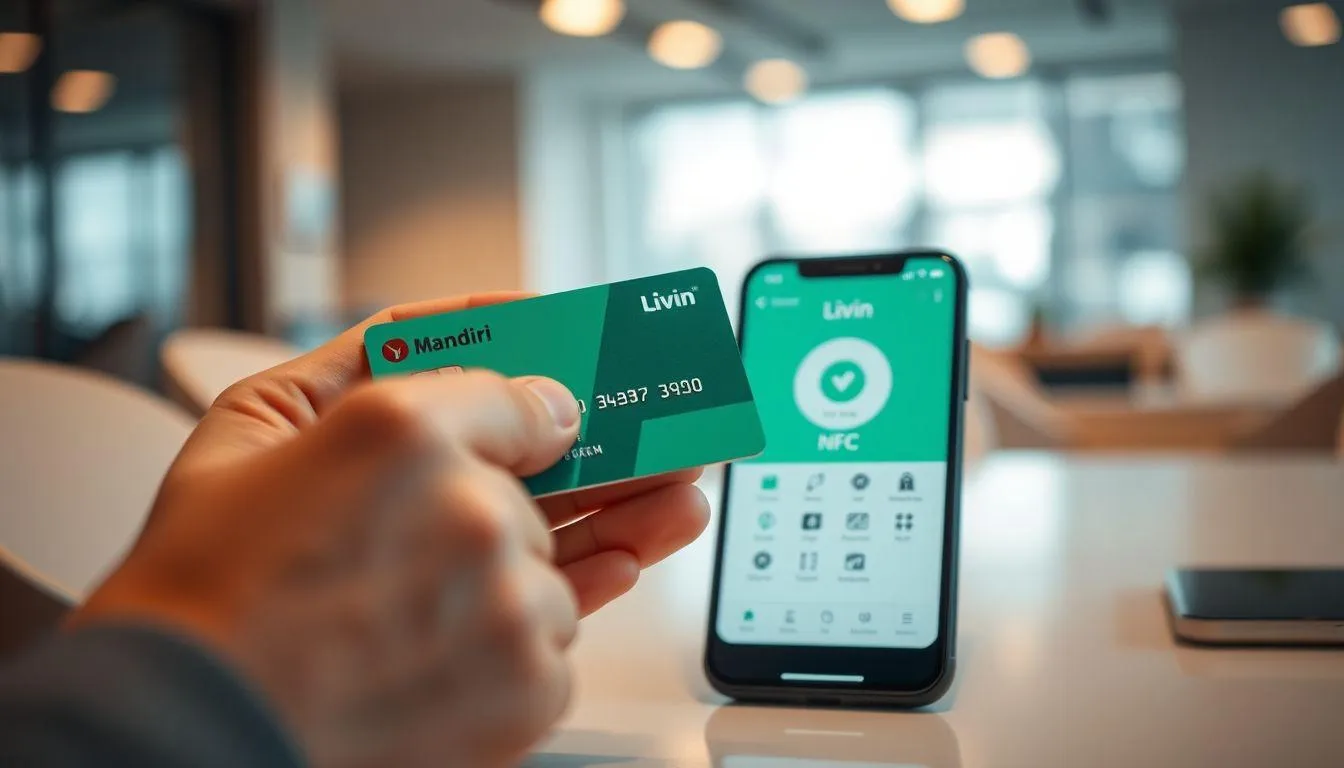 Cara Top Up E-Money Mandiri Online (c) Ilustrasi AI