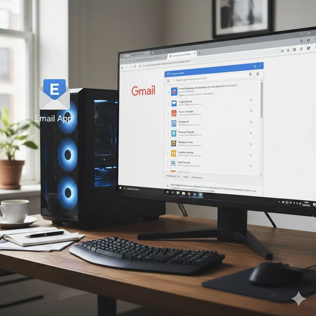 Tips Keamanan Saat Membuat Email Baru (c) Ilustrasi AI