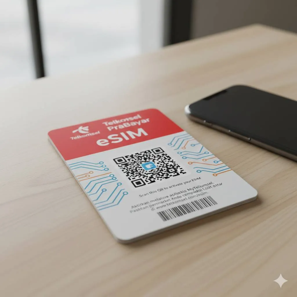 Cara Aktivasi eSIM di Perangkat Android dan iPhone (c) Ilustrasi AI