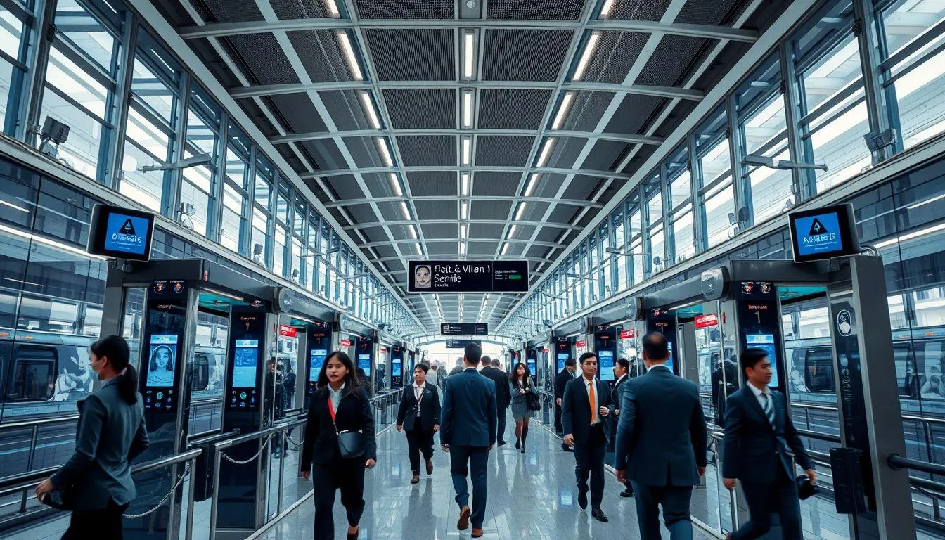 Daftar Stasiun yang Menyediakan Layanan Face Recognition KAI (c) Ilustrasi AI