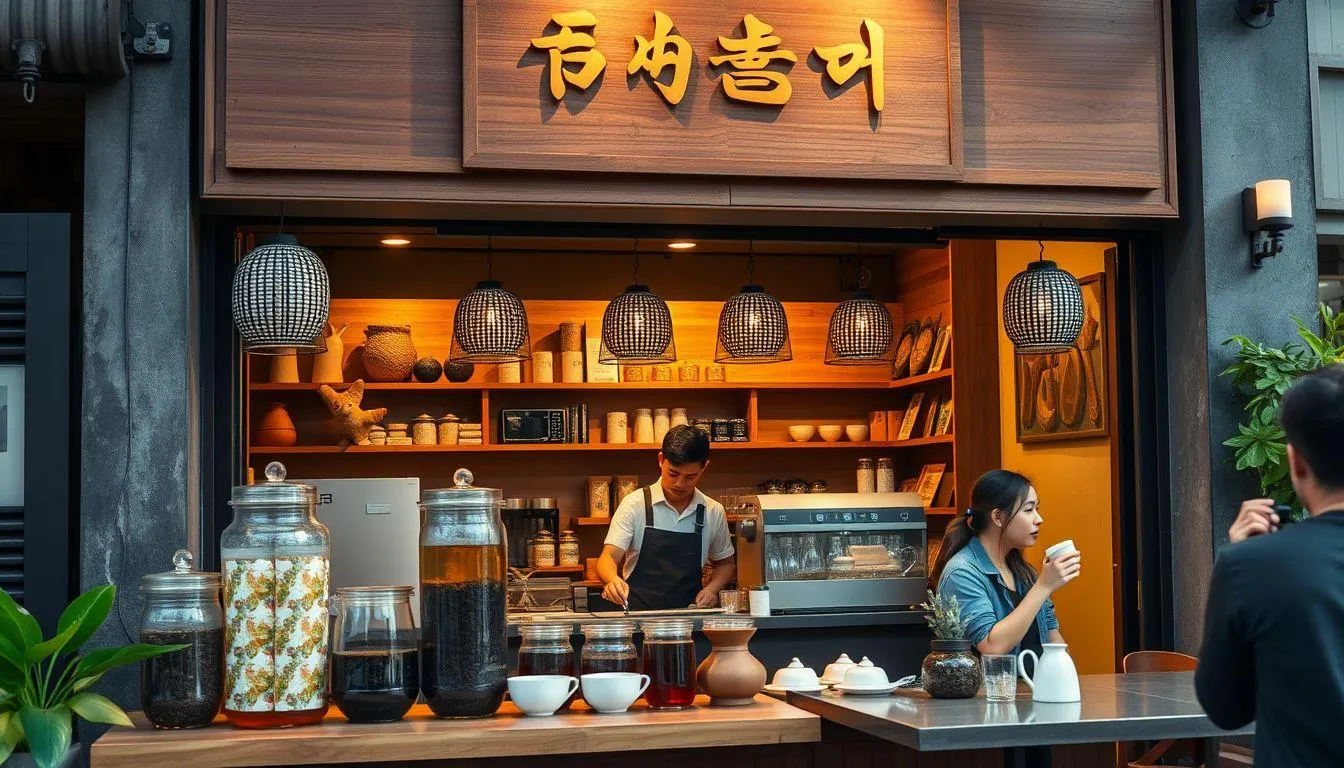 Mengenal Franchise Teh Poci (c) Ilustrasi AI