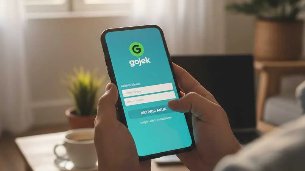 Proses Verifikasi dan Aktivasi Akun (c) Ilustrasi AI