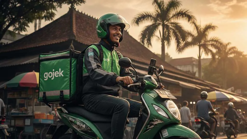 Potensi Penghasilan dan Insentif Mitra Gojek (c) Ilustrasi AI