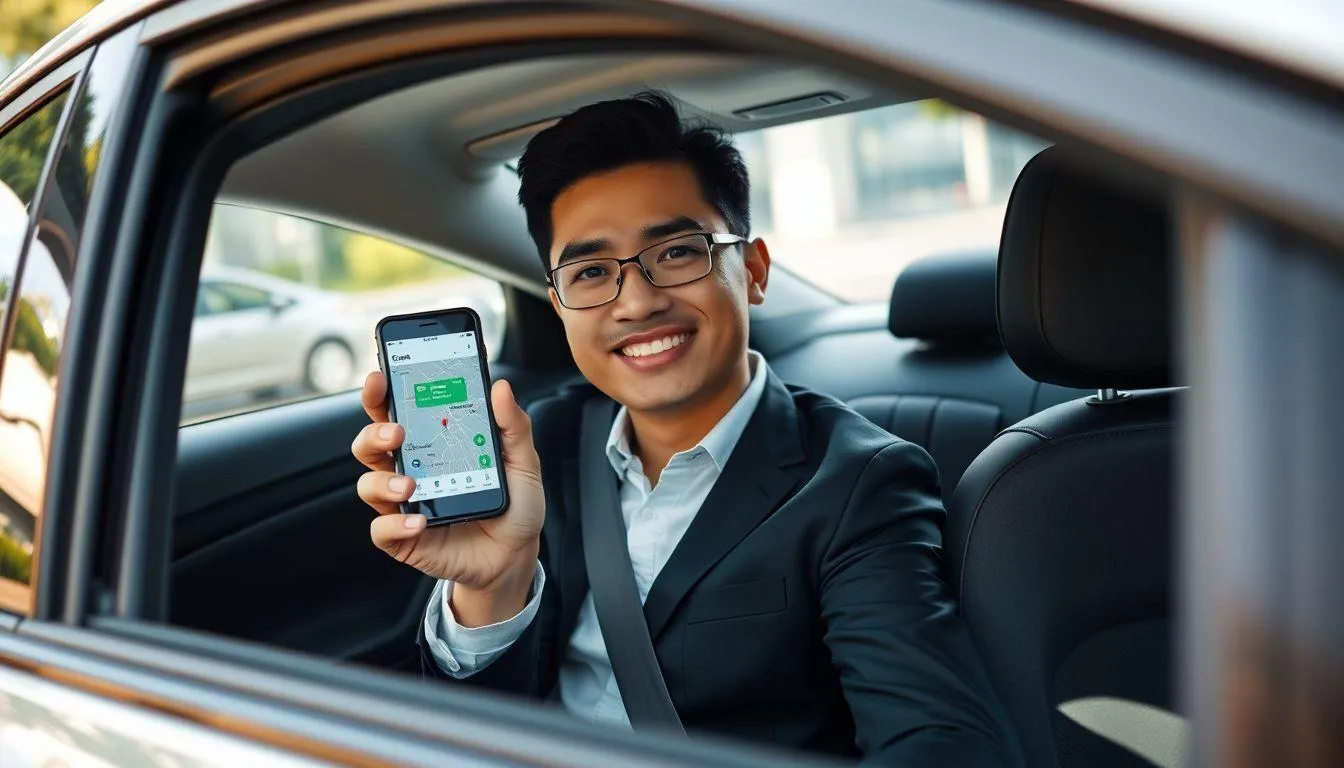 Keuntungan dan Tantangan Menjadi Mitra Grab Car (c) Ilustrasi AI