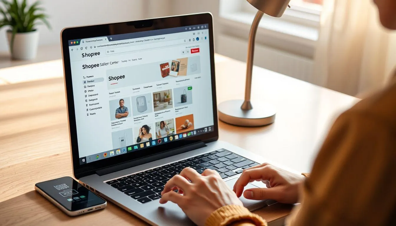 Cara Daftar Gratis Ongkir Melalui Website Shopee (c) Ilustrasi AI