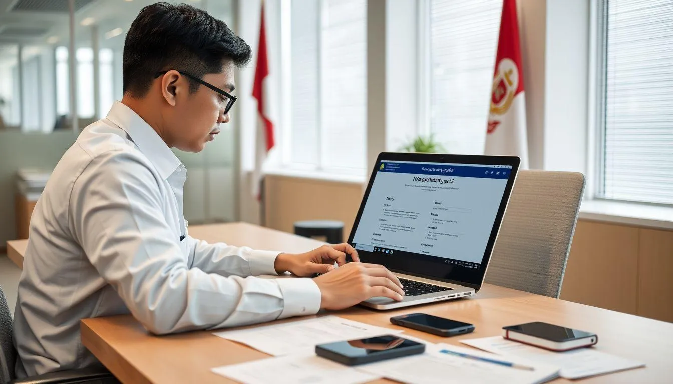 Pendaftaran IMEI iPhone Melalui Website Bea Cukai (c) Ilustrasi AI