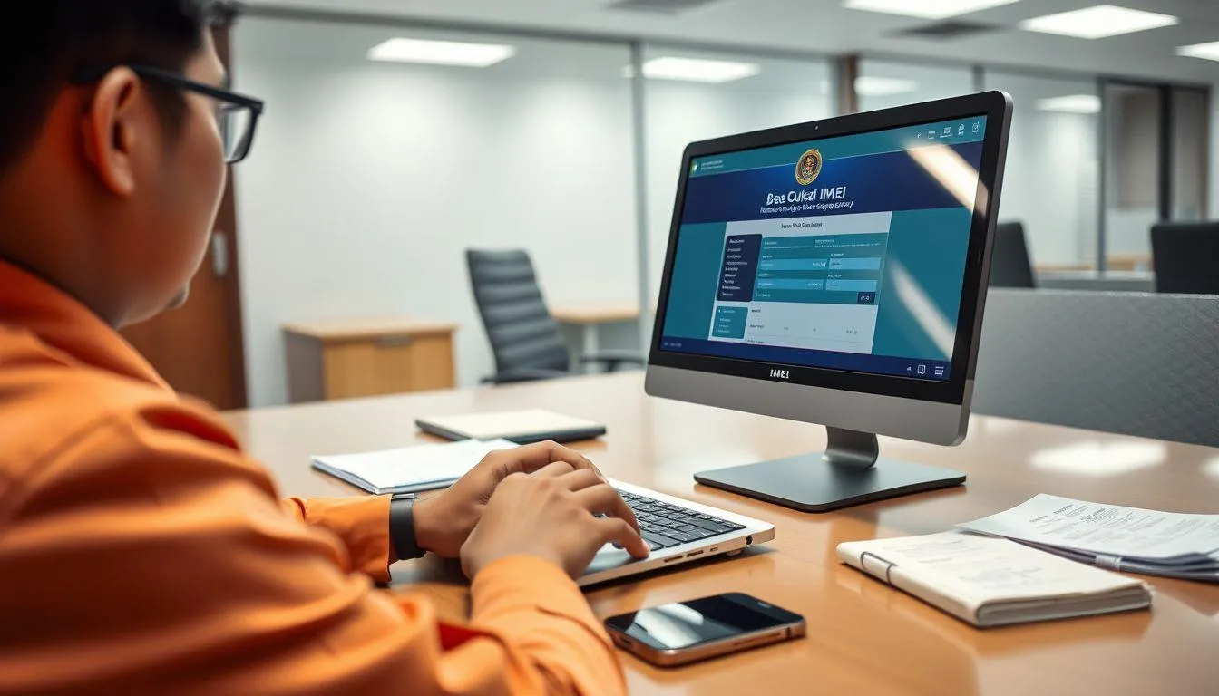 Cara Daftar IMEI Online Melalui Bea Cukai (c) Ilustrasi AI