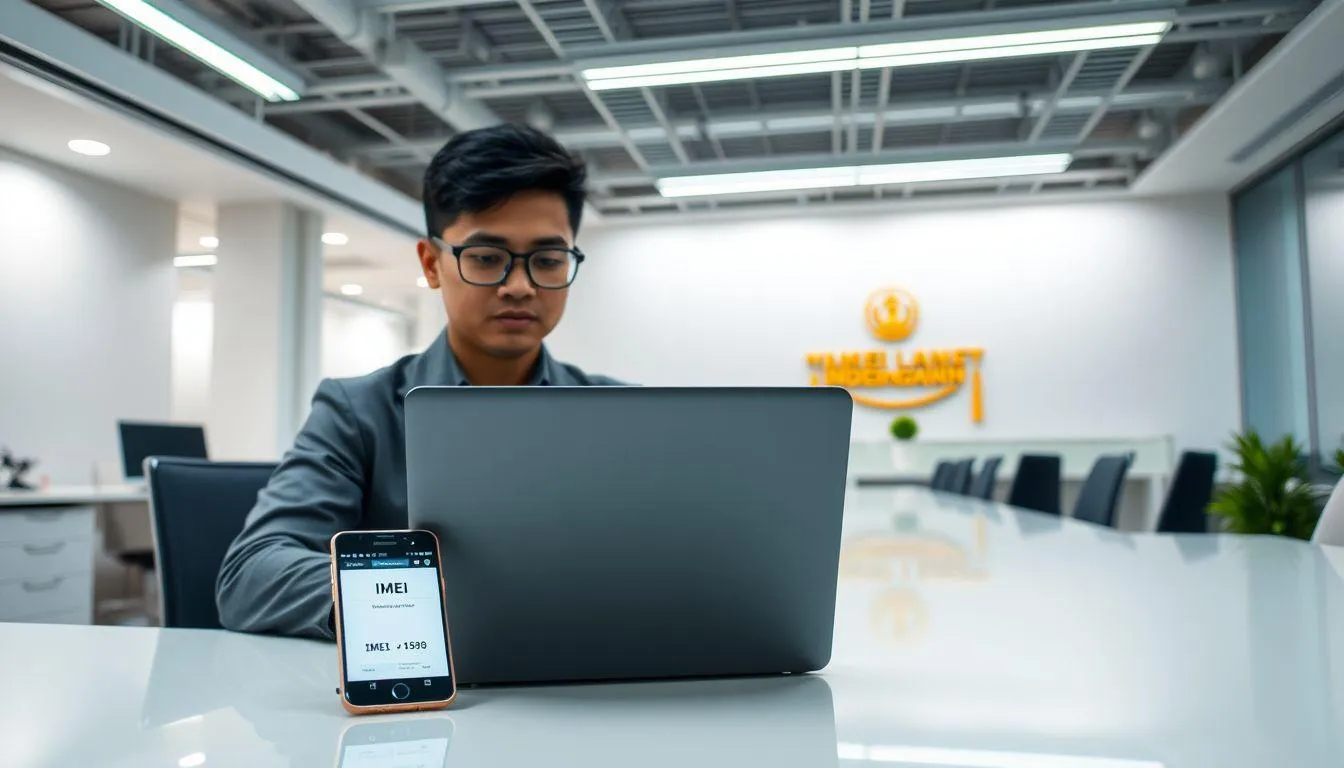 Pendaftaran IMEI Melalui Kemenperin (c) Ilustrasi AI