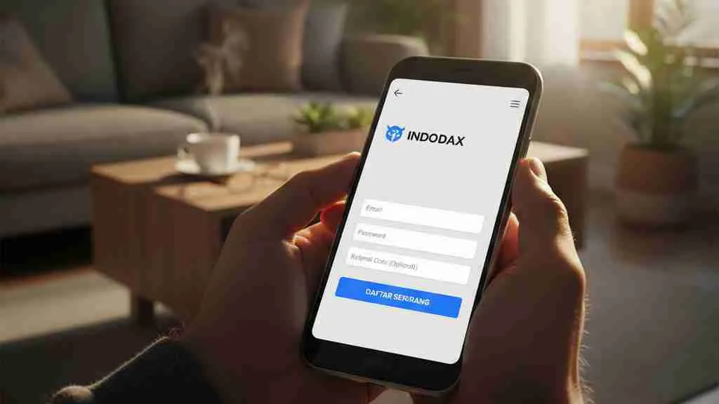 Langkah-Langkah Registrasi Melalui Aplikasi Mobile (c) Ilustrasi AI