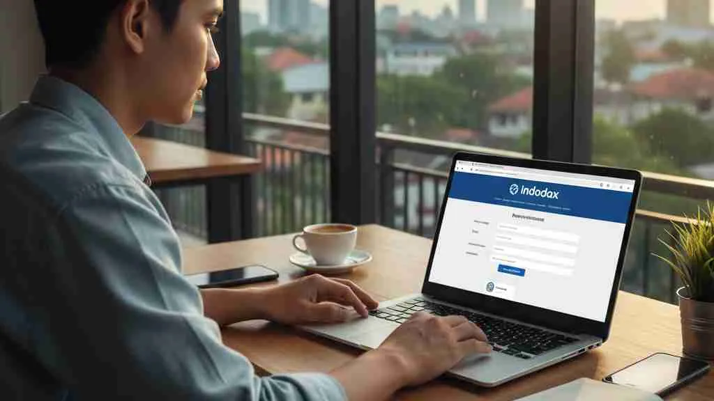 Cara Registrasi Melalui Website Desktop (c) Ilustrasi AI
