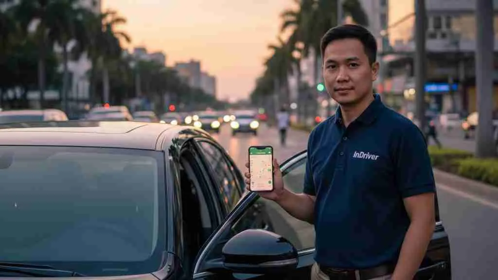 Tips Sukses Menjadi Mitra InDriver (c) Ilustrasi AI