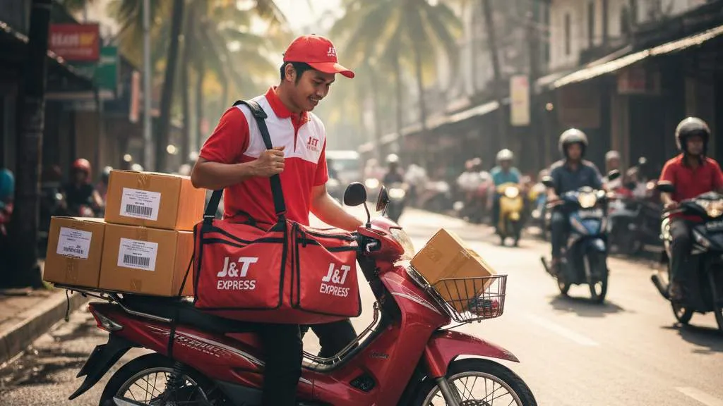 Pengertian dan Tugas Kurir J&T Express (c) Ilustrasi AI