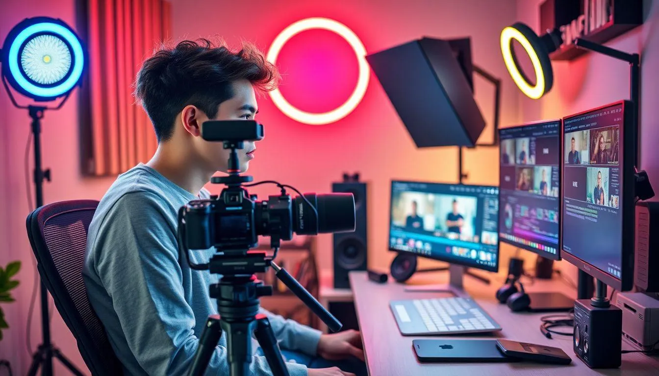 Tips Sukses Menjadi YouTuber Pemula (c) Ilustrasi AI