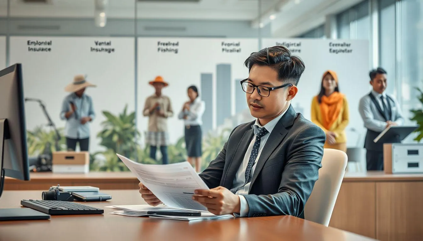 Jenis Program JHT untuk Berbagai Kategori Pekerja (c) Ilustrasi AI