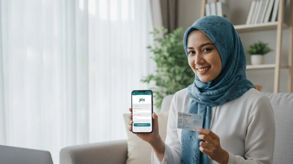 Aktivasi dan Penggunaan Kartu JKN (c) Ilustrasi AI