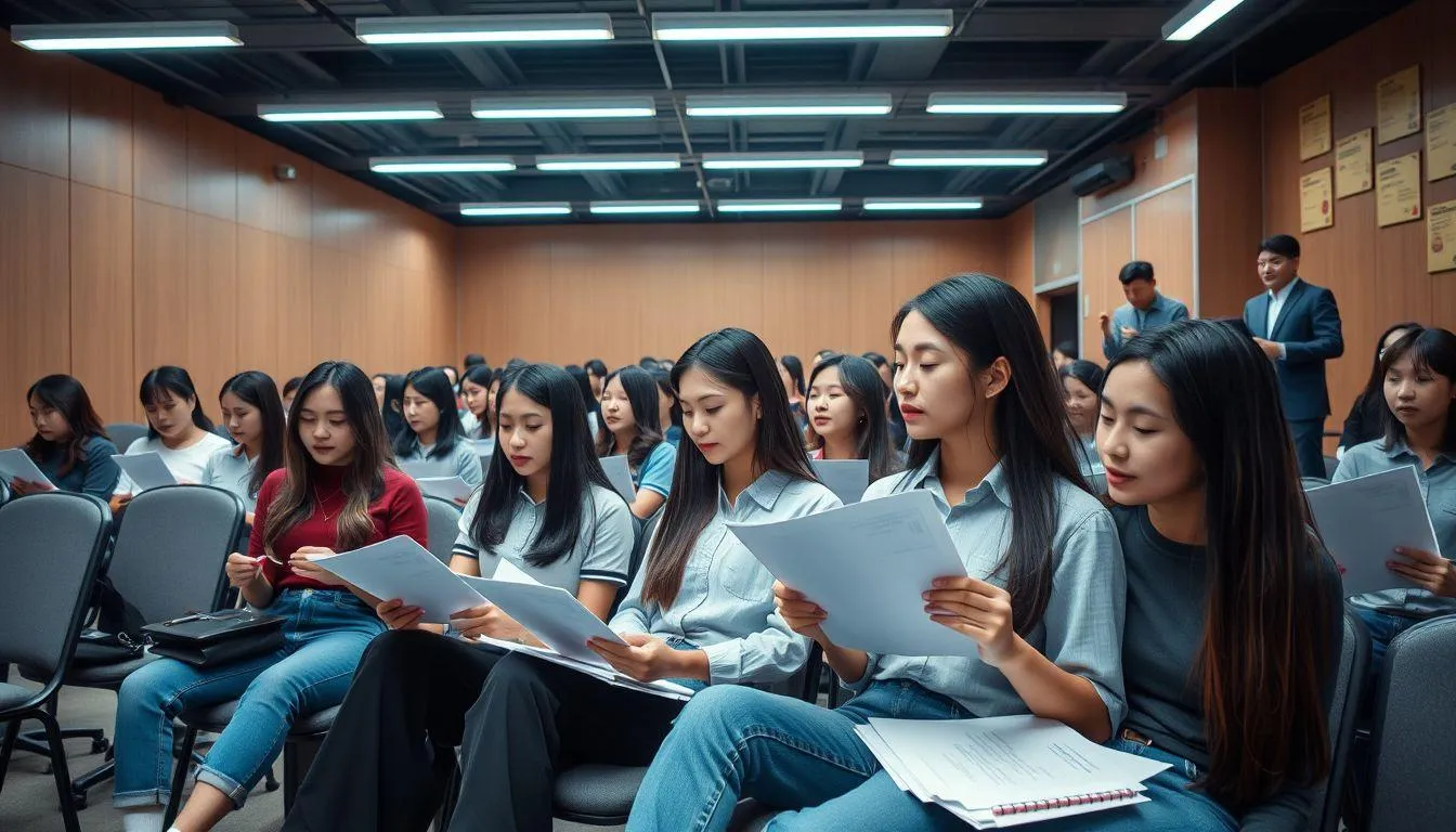 Tahapan Audisi dan Proses Seleksi (c) Ilustrasi AI