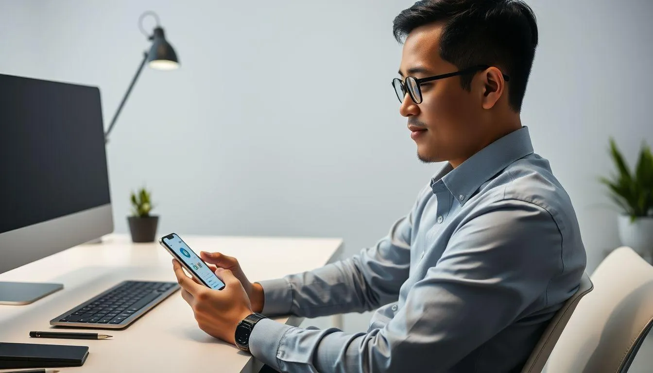 Fitur Utama JMO untuk Penerima Upah (c) Ilustrasi AI