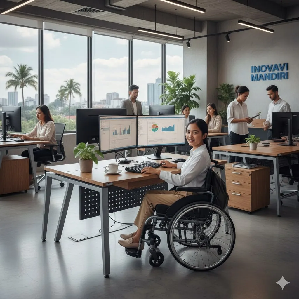 Pengertian dan Fungsi Kartu Disabilitas (c) Ilustrasi AI