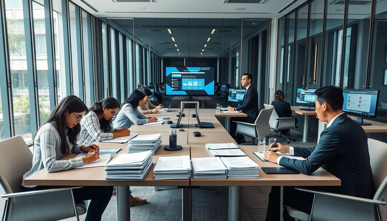 Proses Seleksi dan Tahapan Tes (c) Ilustrasi AI