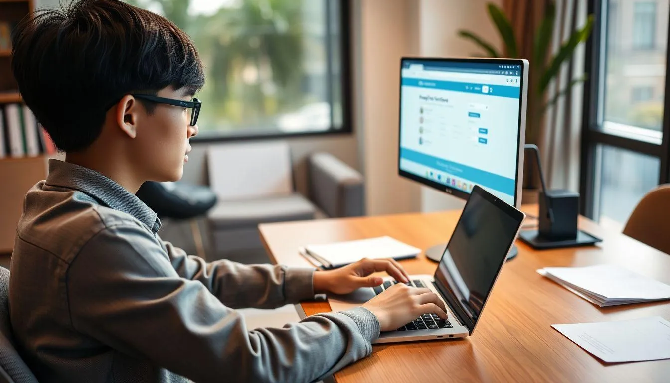 Langkah-Langkah Pendaftaran Online (c) Ilustrasi AI