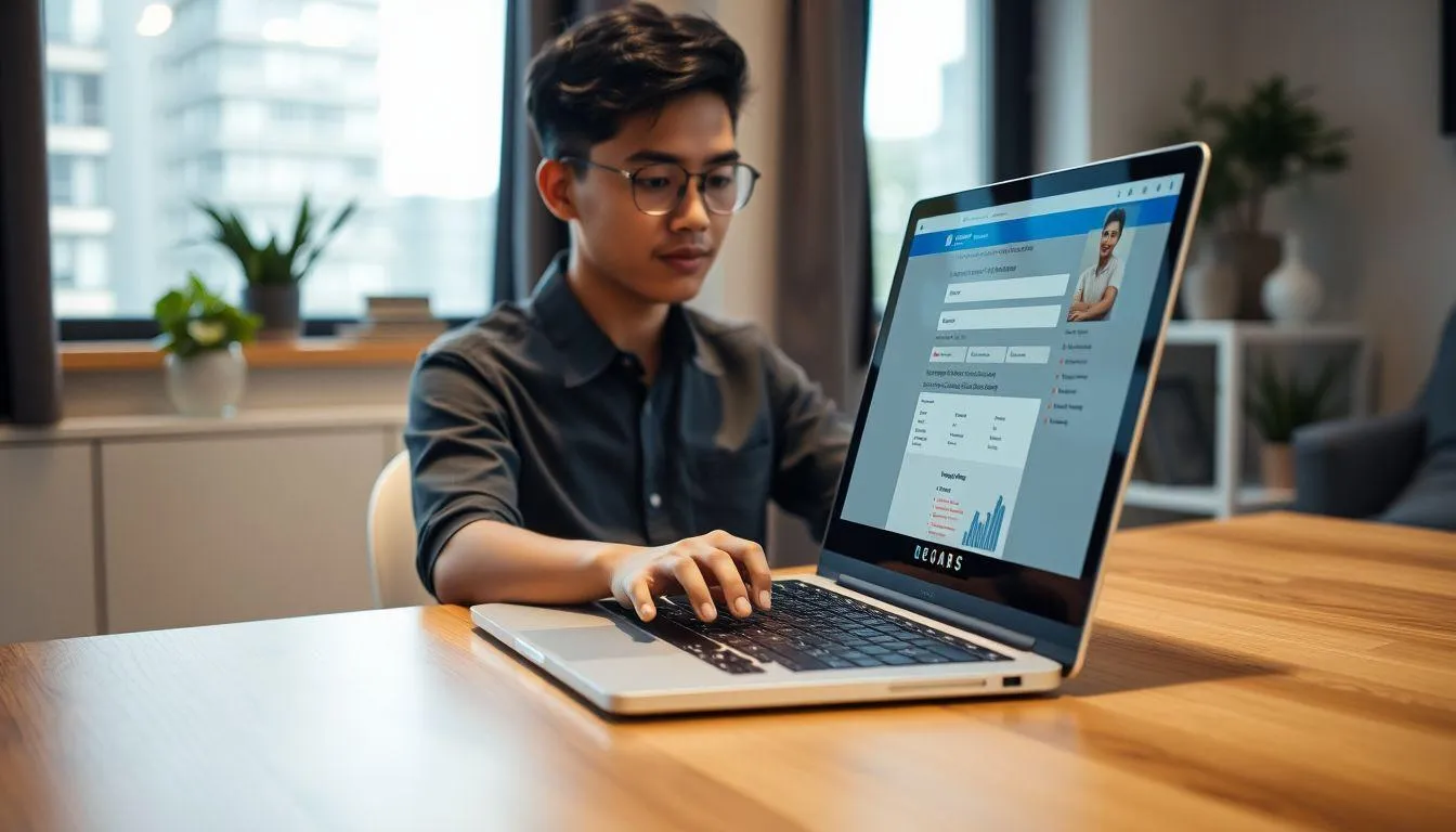 Langkah-langkah Cara Daftar KIP Kuliah Online (c) Ilustrasi AI