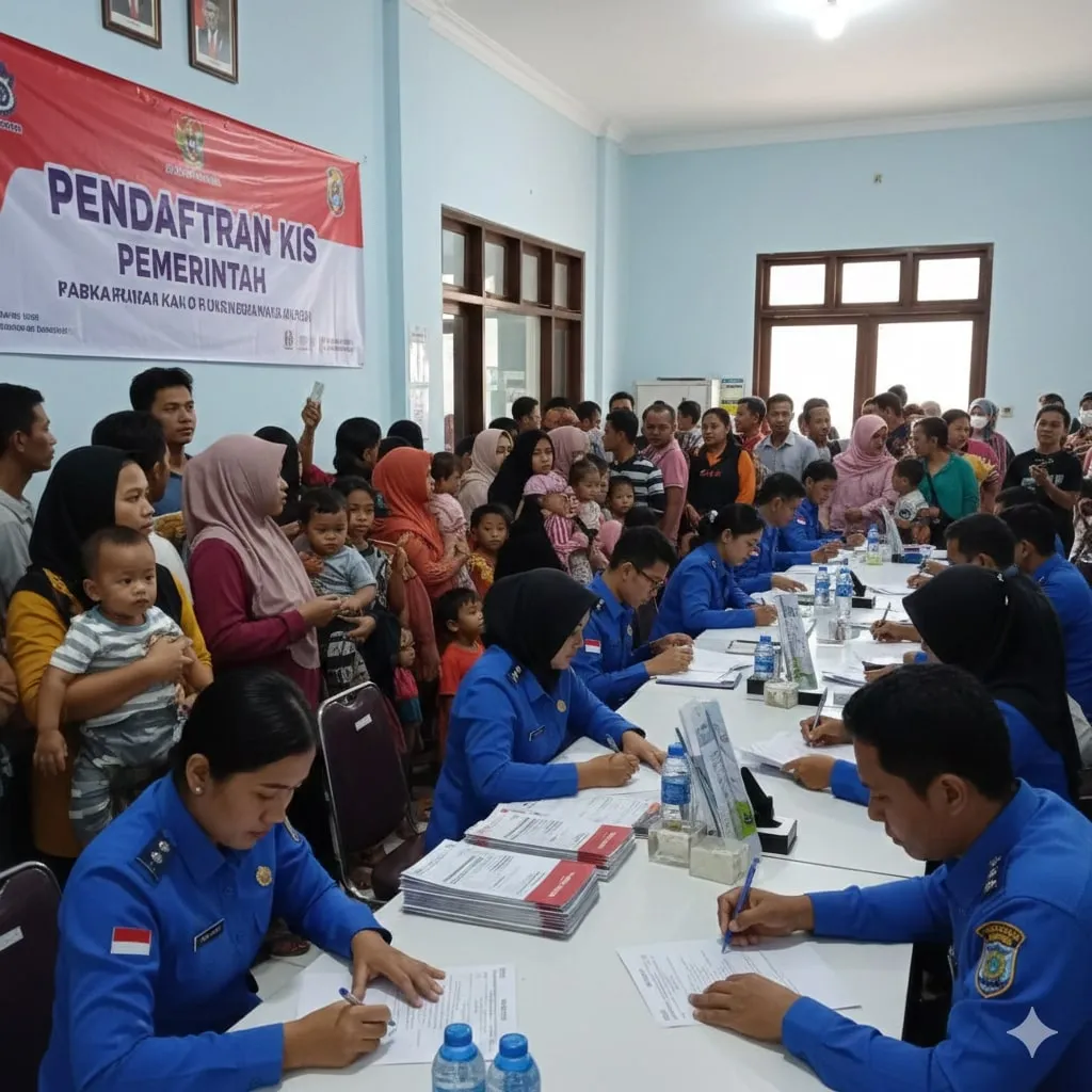 Cara Daftar KIS Secara Online (c) Ilustrasi AI