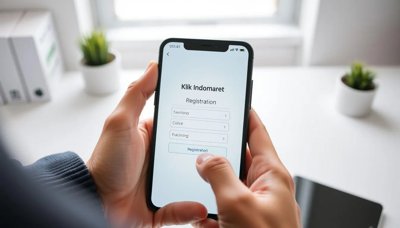 Langkah-Langkah Cara Daftar Klik Indomaret (c) Ilustrasi AI