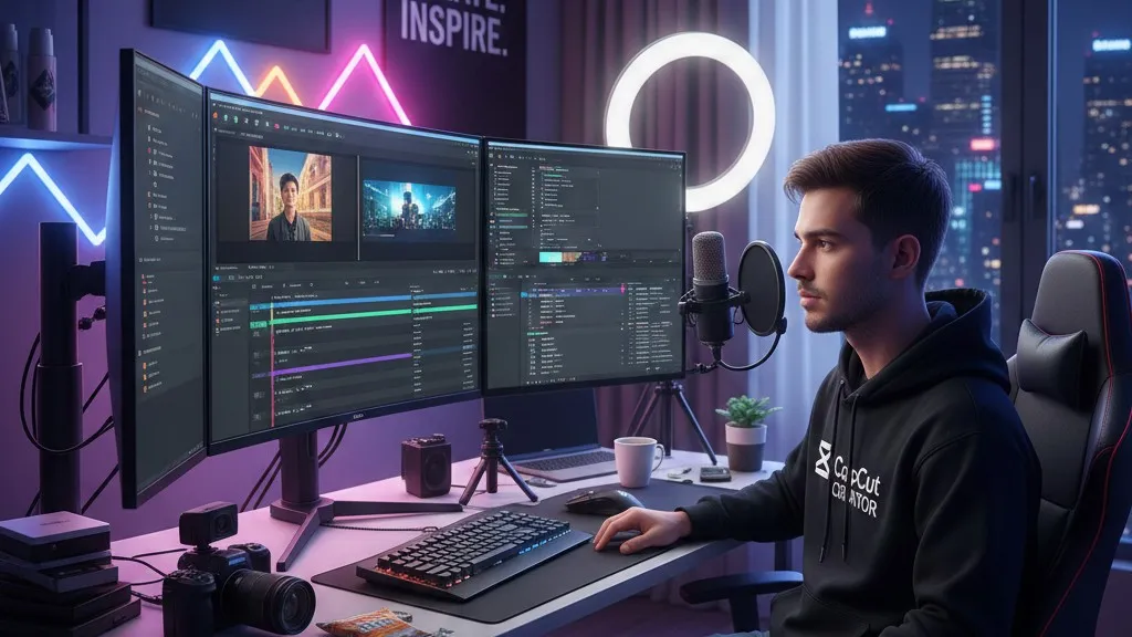 Pengertian dan Manfaat Program CapCut Creator (c) Ilustrasi AI