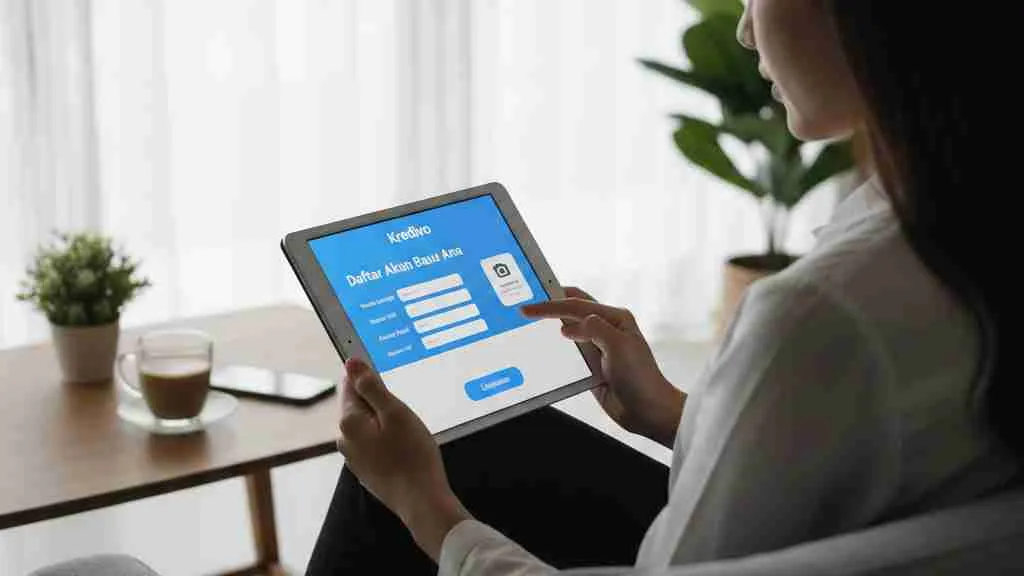 Langkah-Langkah Pendaftaran Kredivo (c) Ilustrasi AI