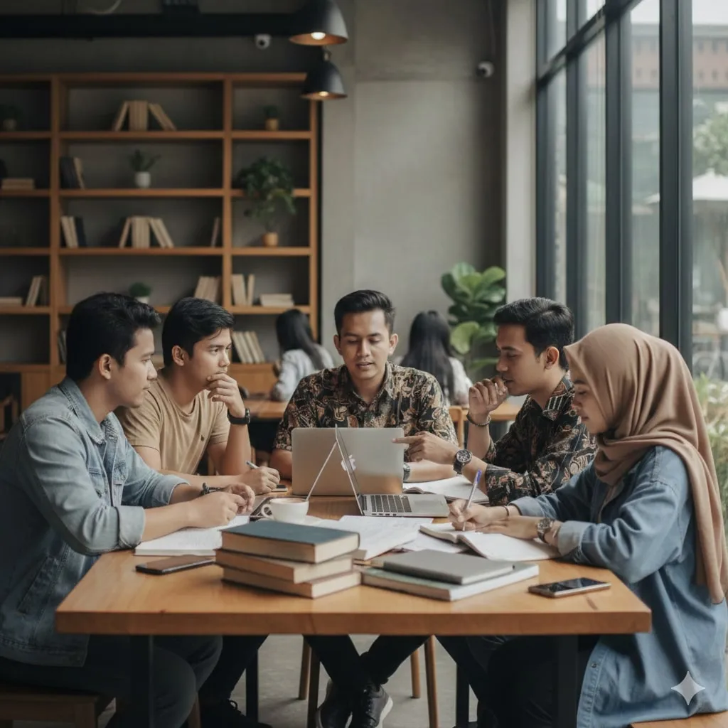 Beasiswa dari Lembaga Swasta dan Perusahaan (c) Ilustrasi AI