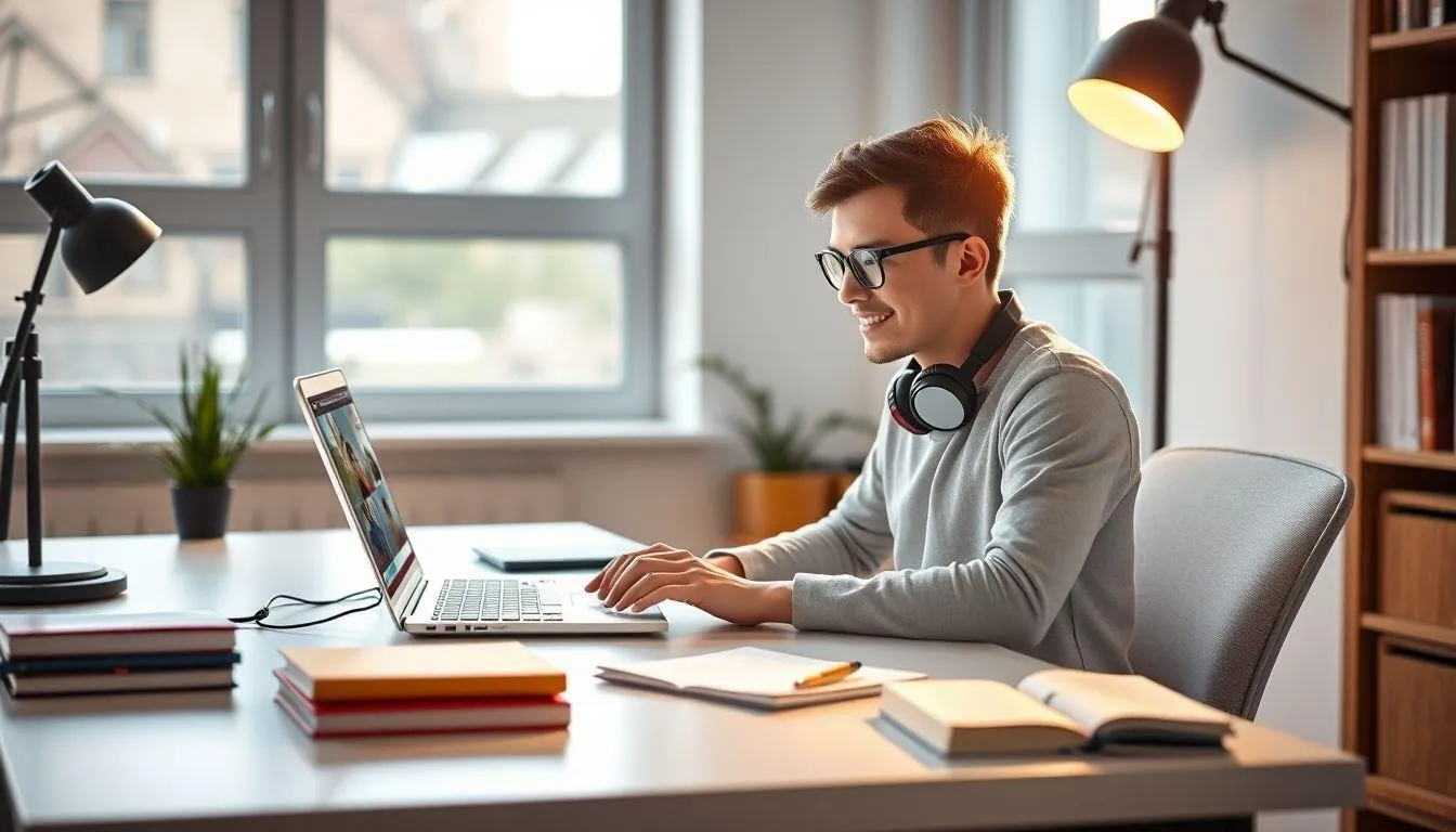 Pengertian dan Konsep Kuliah Online (c) Ilustrasi AI