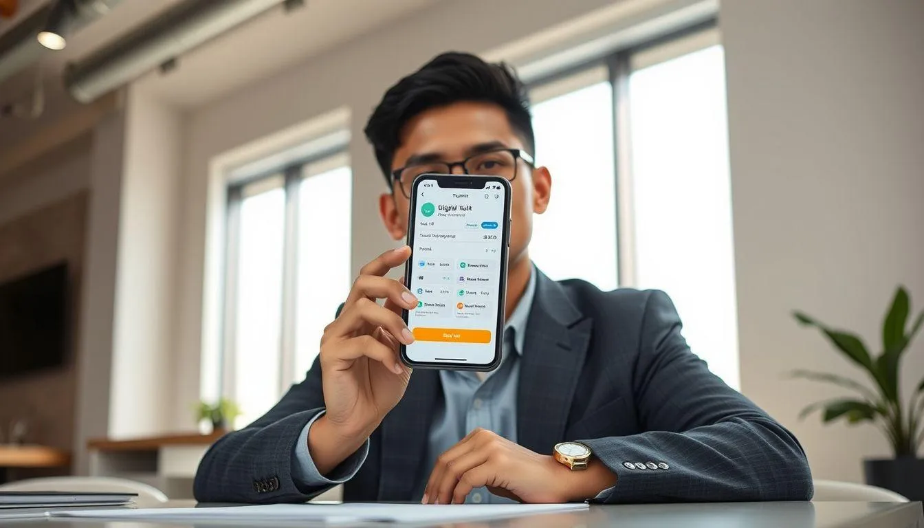 Metode Pembayaran Digital untuk Aktivasi Kuota (c) Ilustrasi AI